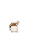 WOMEN'S SANDAL - AMBER&JADE WHITE - 267020PC 5