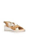 WOMEN'S SANDAL - AMBER&JADE BROWN - 267020PC 2