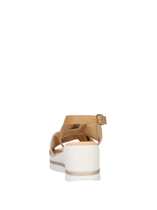 WOMEN'S SANDAL - AMBER&JADE BROWN - 267020PC 5