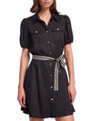 WOMEN'S DRESS - GAUDI JEANS BLACK - 611BD15022 1
