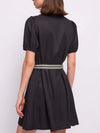WOMEN'S DRESS - GAUDI JEANS BLACK - 611BD15022 2
