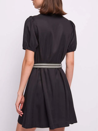 WOMEN'S DRESS - GAUDI JEANS BLACK - 611BD15022 2