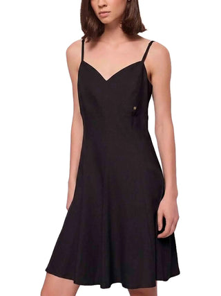 WOMEN'S DRESS - GAUDI JEANS BLACK - 611BD15027
