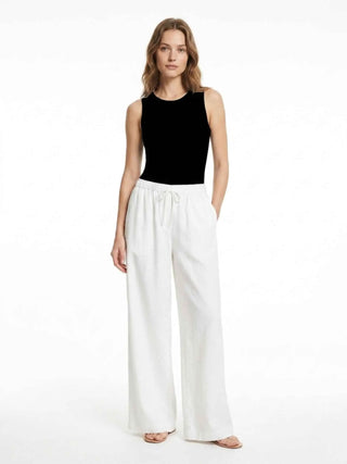 WOMEN'S TROUSERS - GAUDI JEANS WHITE - 611BD25017 2
