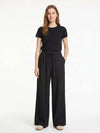 WOMEN'S TROUSERS - GAUDI JEANS BLACK - 611BD25017 2
