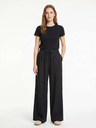 WOMEN'S TROUSERS - GAUDI JEANS BLACK - 611BD25017 2