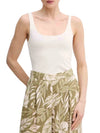 WOMEN'S TANK TOP - GAUDI JEANS WHITE - 611BD43002 1