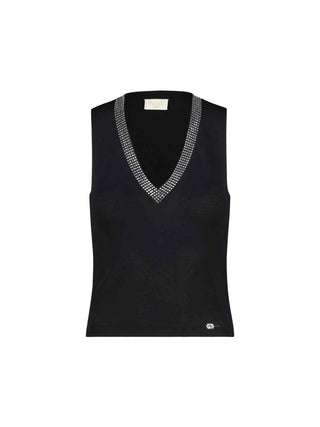 WOMEN'S SWEATER - GAUDI JEANS BLACK - 611BD43003 1