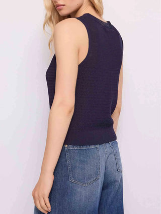 WOMEN'S SWEATER - GAUDI JEANS NAVY - 611BD53031 2