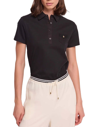 POLO DONNA - GAUDI JEANS NERO - 611BD64015 1