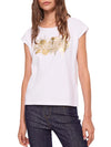 WOMEN'S T-SHIRT - GAUDI JEANS WHITE - 611BD64038 1