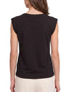 WOMEN'S T-SHIRT - GAUDI JEANS BLACK - 611BD64039 2