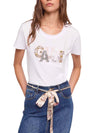 WOMEN'S T-SHIRT - GAUDI JEANS WHITE - 611BD64077 1