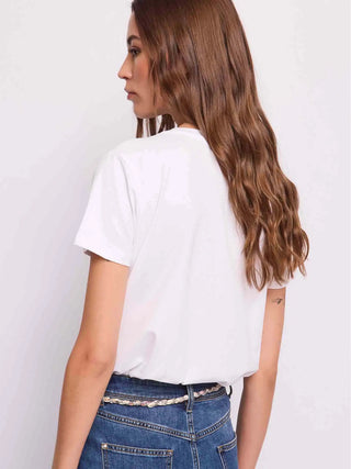 WOMEN'S T-SHIRT - GAUDI JEANS WHITE - 611BD64077 2