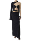 WOMEN'S DRESS - DENNY ROSE BLACK - 611DD13001 1
