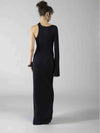 WOMEN'S DRESS - DENNY ROSE BLACK - 611DD13001 3