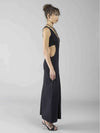 WOMEN'S DRESS - DENNY ROSE BLACK - 611DD13008 2