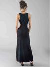 WOMEN'S DRESS - DENNY ROSE BLACK - 611DD13008 3