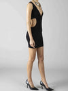 WOMEN'S DRESS - DENNY ROSE BLACK - 611DD13009 2