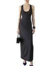 WOMEN'S DRESS - DENNY ROSE BLACK - 611DD14006 1