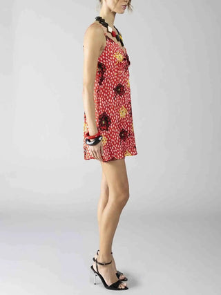WOMEN'S DRESS - DENNY ROSE RED - 611DD15026 2