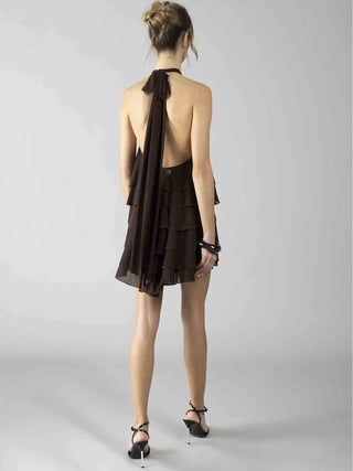 WOMAN DRESS - DENNY ROSE PURPLE - 611DD15030 3