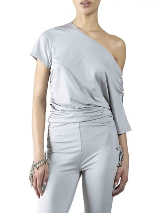 WOMEN'S TOP - DENNY ROSE GREY - 611DD64005WS