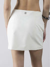 WOMEN'S SKIRT - DENNY ROSE WHITE - 611DD75010 2