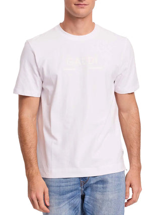MEN'S T-SHIRT - GAUDI MEN WHITE - 611GU64057 1