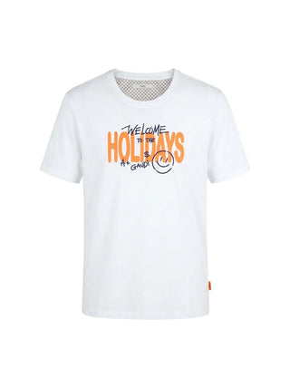 MEN'S T-SHIRT - GAUDI MEN'S WHITE - 611GU64060