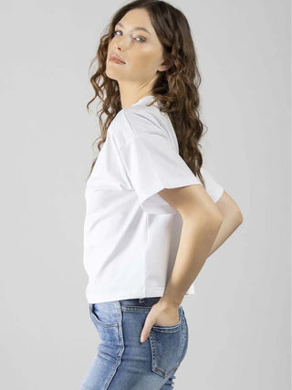 WOMEN'S T-SHIRT - DENNY ROSE WHITE - 611ND64007 2