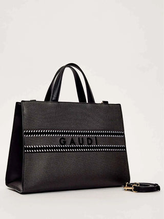 WOMEN'S HANDBAG - GAUDI BLACK - V6AE-12740 2