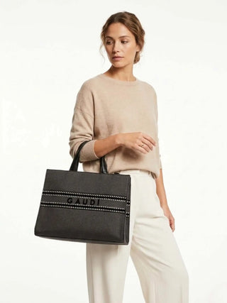 WOMEN'S HANDBAG - GAUDI BLACK - V6AE-12740 4