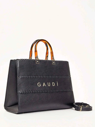 BORSA A MANO DONNA - GAUDI NERO - V6AE-12750 2