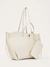 WOMEN'S SHOULDER BAG - GAUDI WHITE - V6AE-12770 2