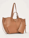 WOMEN'S SHOULDER BAG - GAUDI BROWN - V6AE-12770 2