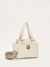 WOMEN'S SHOULDER BAG - GAUDI CREAM - V6AE-12781 2