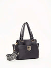 WOMEN'S SHOULDER BAG - GAUDI BLACK - V6AE-12781 2