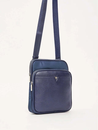 MEN'S SHOULDER BAG - GAUDI BLUE - V6AE-12884 2