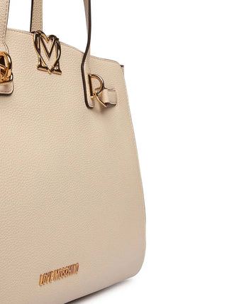 WOMEN'S SHOULDER BAG - LOVE MOSCHINO IVORY - JC4124PP1OLM0 4