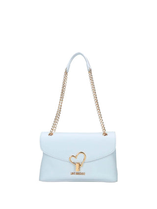WOMEN'S SHOULDER BAG - LOVE MOSCHINO LIGHT BLUE - JC4138PP1OLQ0