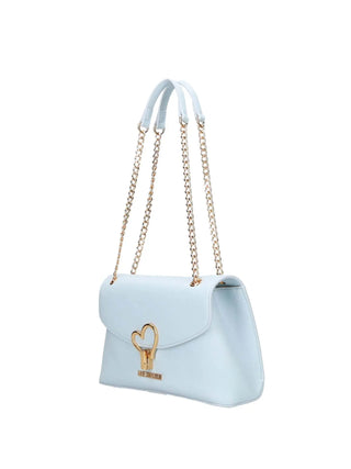 WOMEN'S SHOULDER BAG - LOVE MOSCHINO LIGHT BLUE - JC4138PP1OLQ0 2