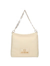 WOMEN'S SHOULDER BAG - LOVE MOSCHINO IVORY - JC4166PP1OL12 1