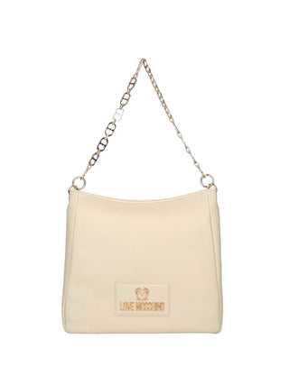 WOMEN'S SHOULDER BAG - LOVE MOSCHINO IVORY - JC4166PP1OL12 1