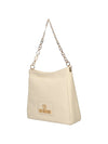 WOMEN'S SHOULDER BAG - LOVE MOSCHINO IVORY - JC4166PP1OL12 2