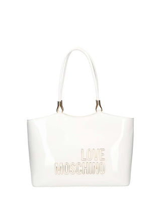 WOMEN'S SHOULDER BAG - LOVE MOSCHINO WHITE - JC4247PP0OKE1
