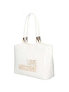WOMEN'S SHOULDER BAG - LOVE MOSCHINO WHITE - JC4247PP0OKE1 2