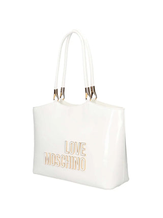 WOMEN'S SHOULDER BAG - LOVE MOSCHINO WHITE - JC4247PP0OKE1 2