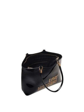 BORSA A SPALLA DONNA - LOVE MOSCHINO NERO - JC4247PP0OKE1 3
