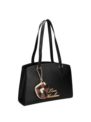WOMEN'S SHOULDER BAG - LOVE MOSCHINO BLACK - JC4276PP0OK10 2